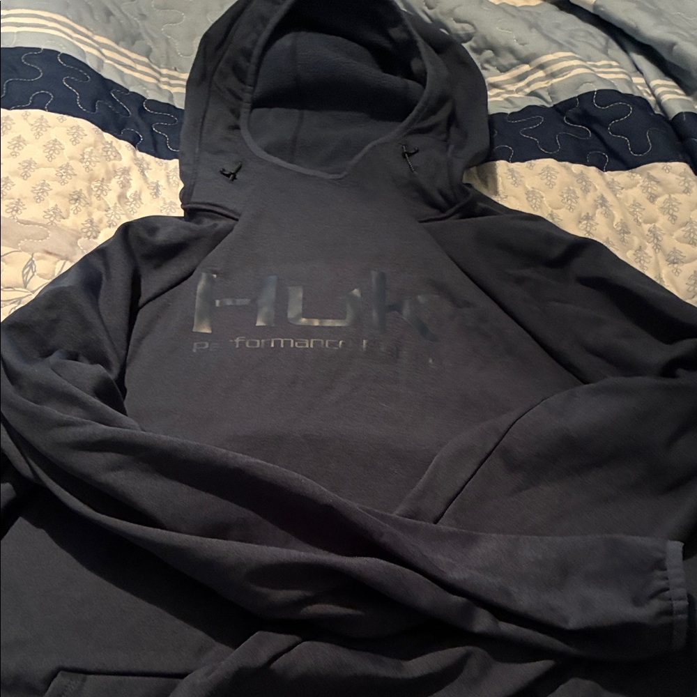 Huk Men's Navy Performance Hoodie